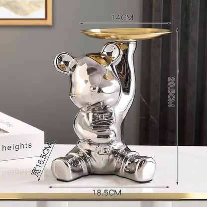 Bear Tray Holder – Arm-Up Style