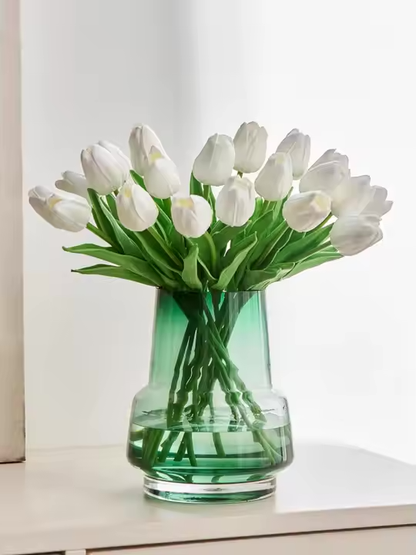 Glass Vase Transparent Aquatic Large Caliber