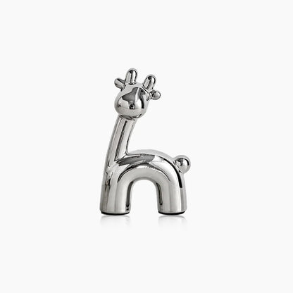 nordic style ceramic deer ornament